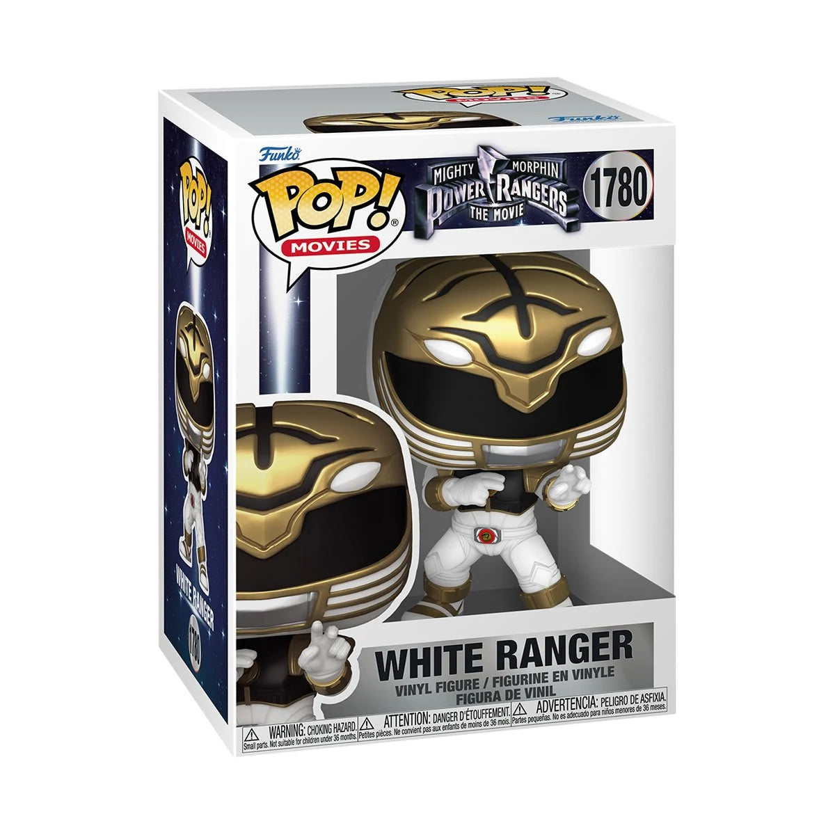 Funko Pop! Mighty Morphin Power Rangers - The Movie Ninja White Ranger