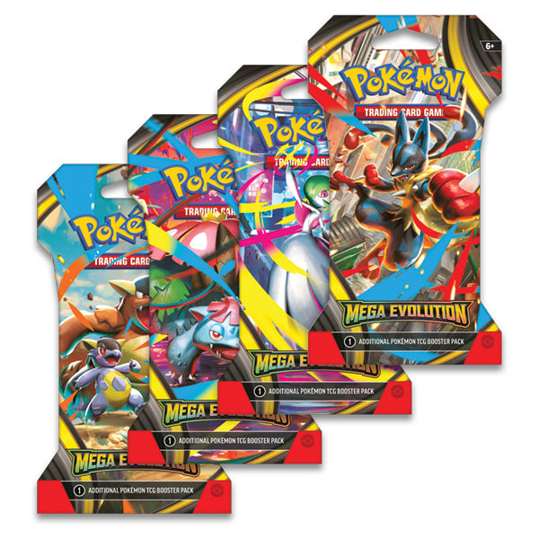 Pokémon TCG: Mega Evolution 01- Sleeved Booster Pack