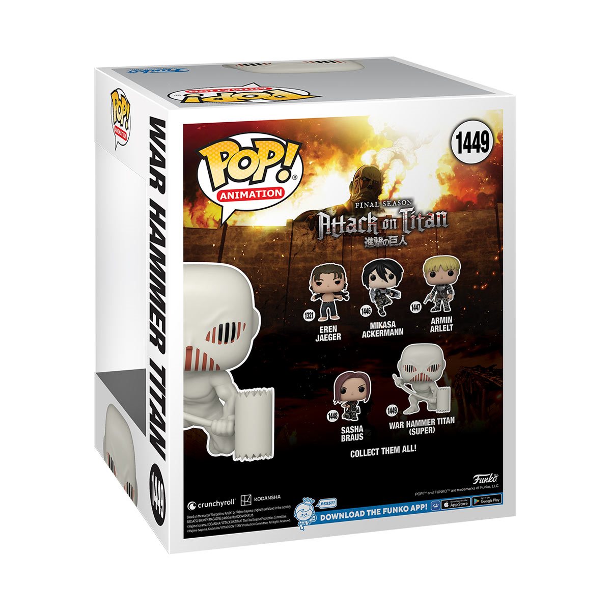 Funko Pop! Attack on Titan - War Hammer Titan 6-inch