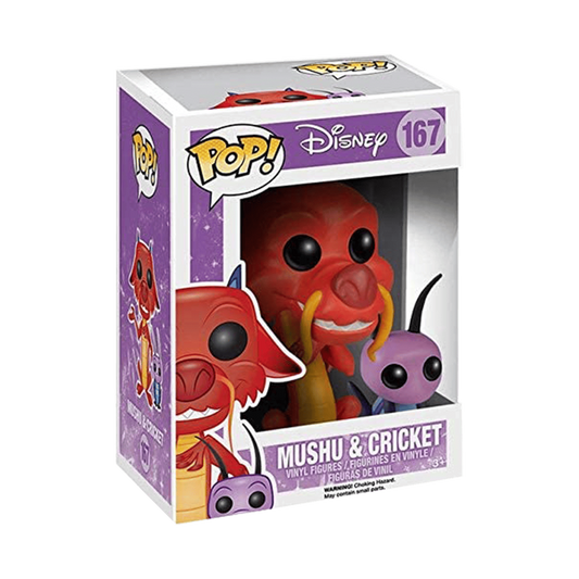 Funko Pop! Disney - Mushu & Cricket