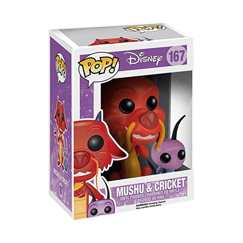 Funko Pop! Disney - Mushu & Cricket