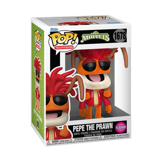 Funko Pop! Muppets - Pepe the Prawn Flocked (Specialty Series)