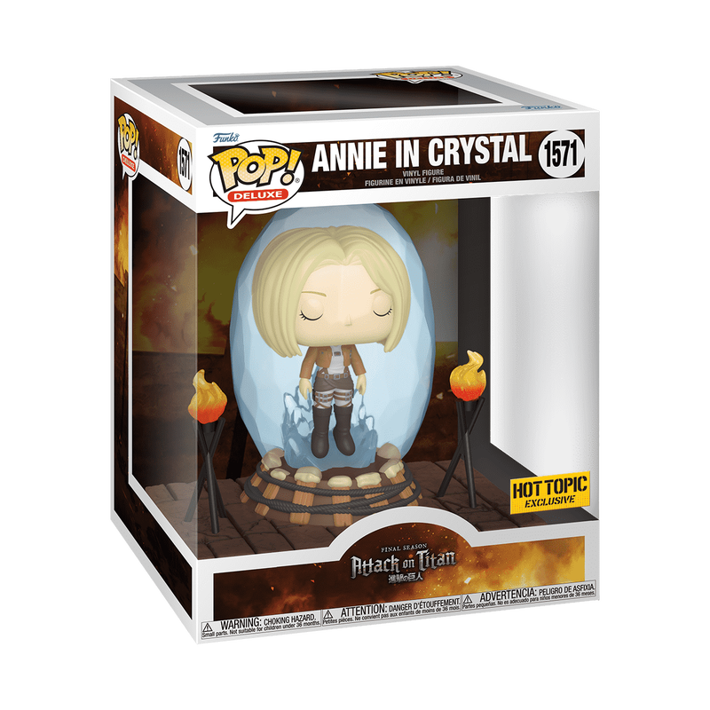 Funko Pop! Deluxe Attack on Titan - Annie in Crystal (Hot Topic)