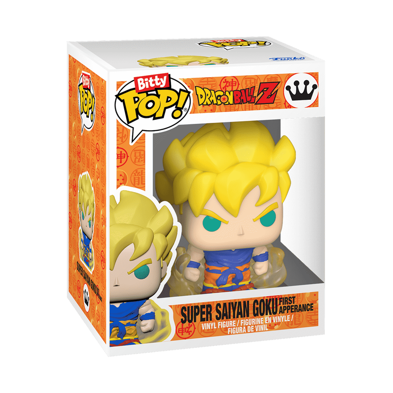 Funko Bitty Pop! Dragon Ball Z: Super Saiyan Goku & Keychain