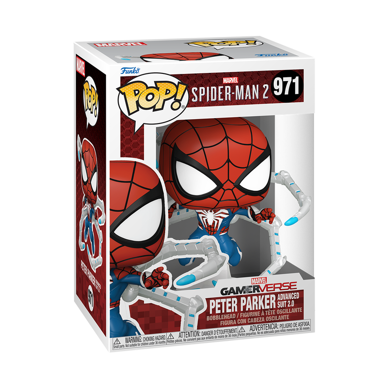 Funko Pop! Marvel - Spider-Man 2 Peter Parker Advanced Suit 2.0