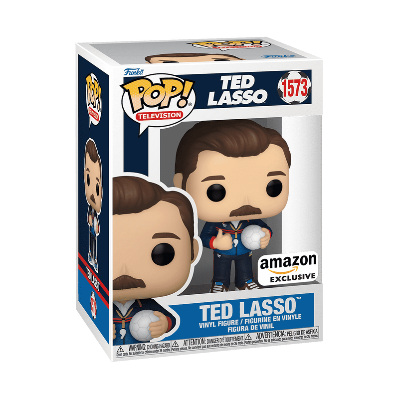 Funko Pop! Ted Lasso - Ted Lasso with Ball (Amazon)