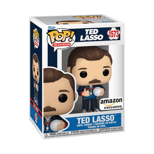 Funko Pop! Ted Lasso - Ted Lasso with Ball (Amazon)