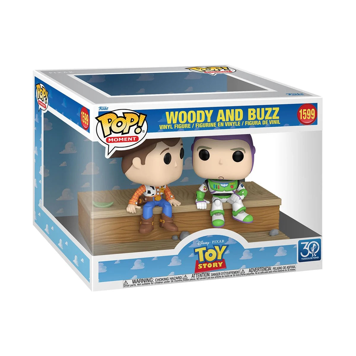 Funko Pop! Disney - Toy Story 30th Anniversary - Woody and Buzz Moment