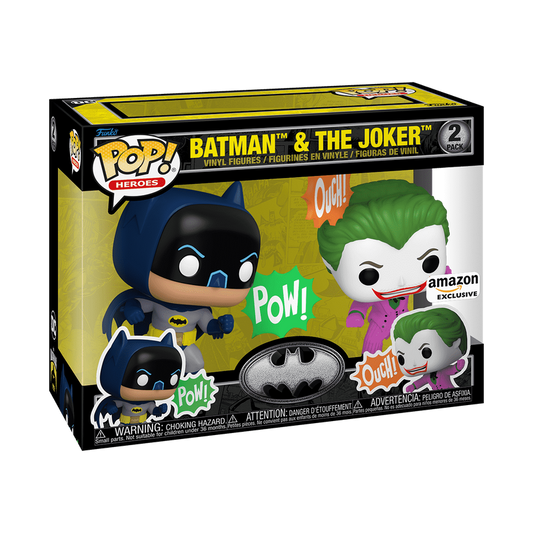 Funko Pop! DC - Batman & The Joker 2-Pack (Amazon)