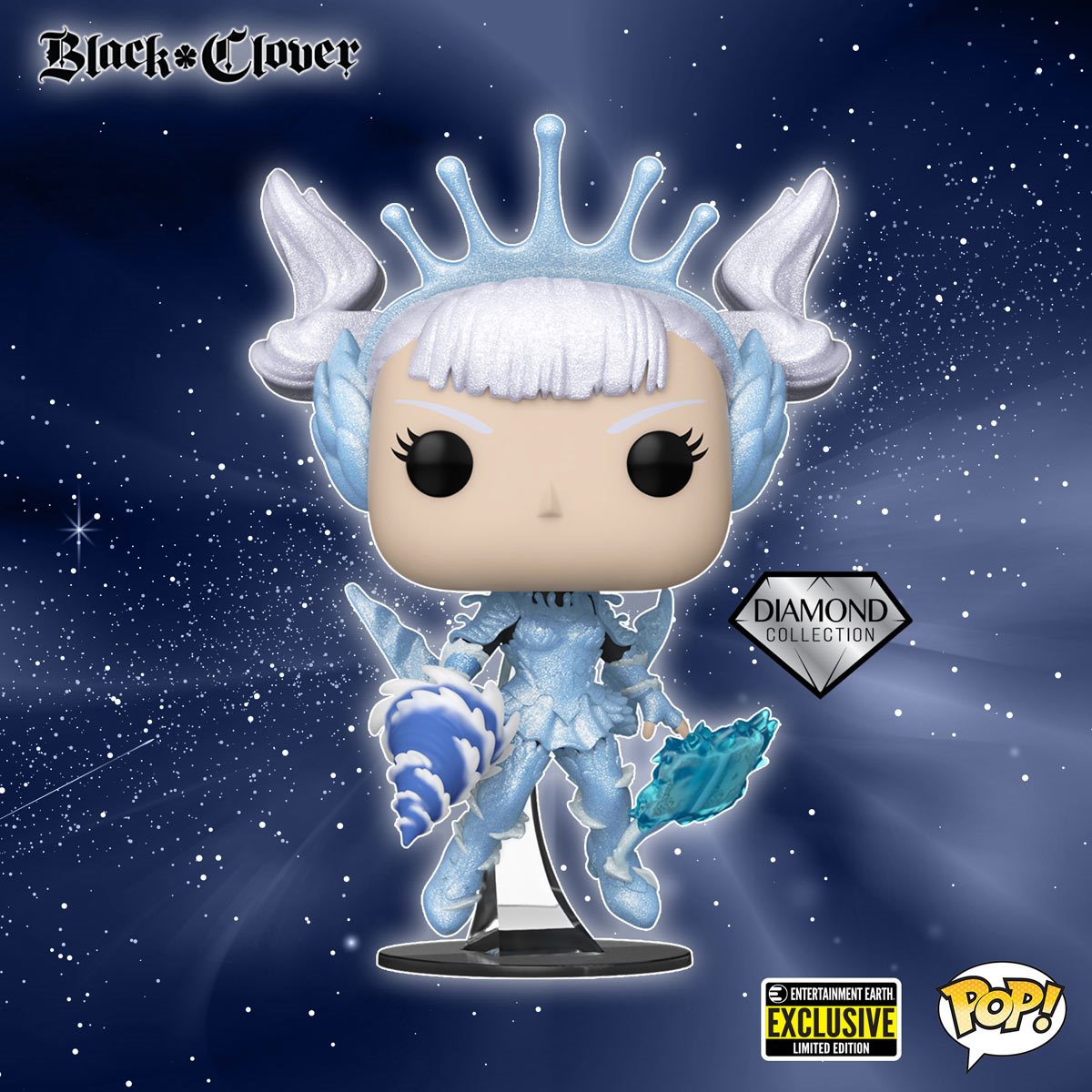 Funko Pop! Black Clover - Noelle Valkyrie Armor Diamond (Entertainment Earth)