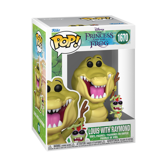 Funko Pop! The Princess And The Frog - Louis With Raymond