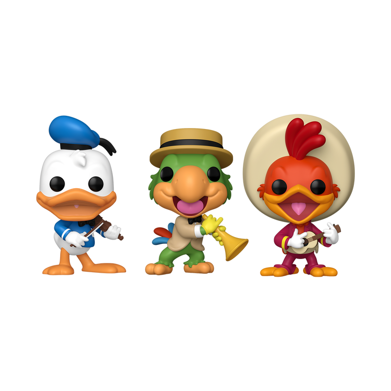 Funko Pop! Disney: The Three Caballeros 3-Pack
