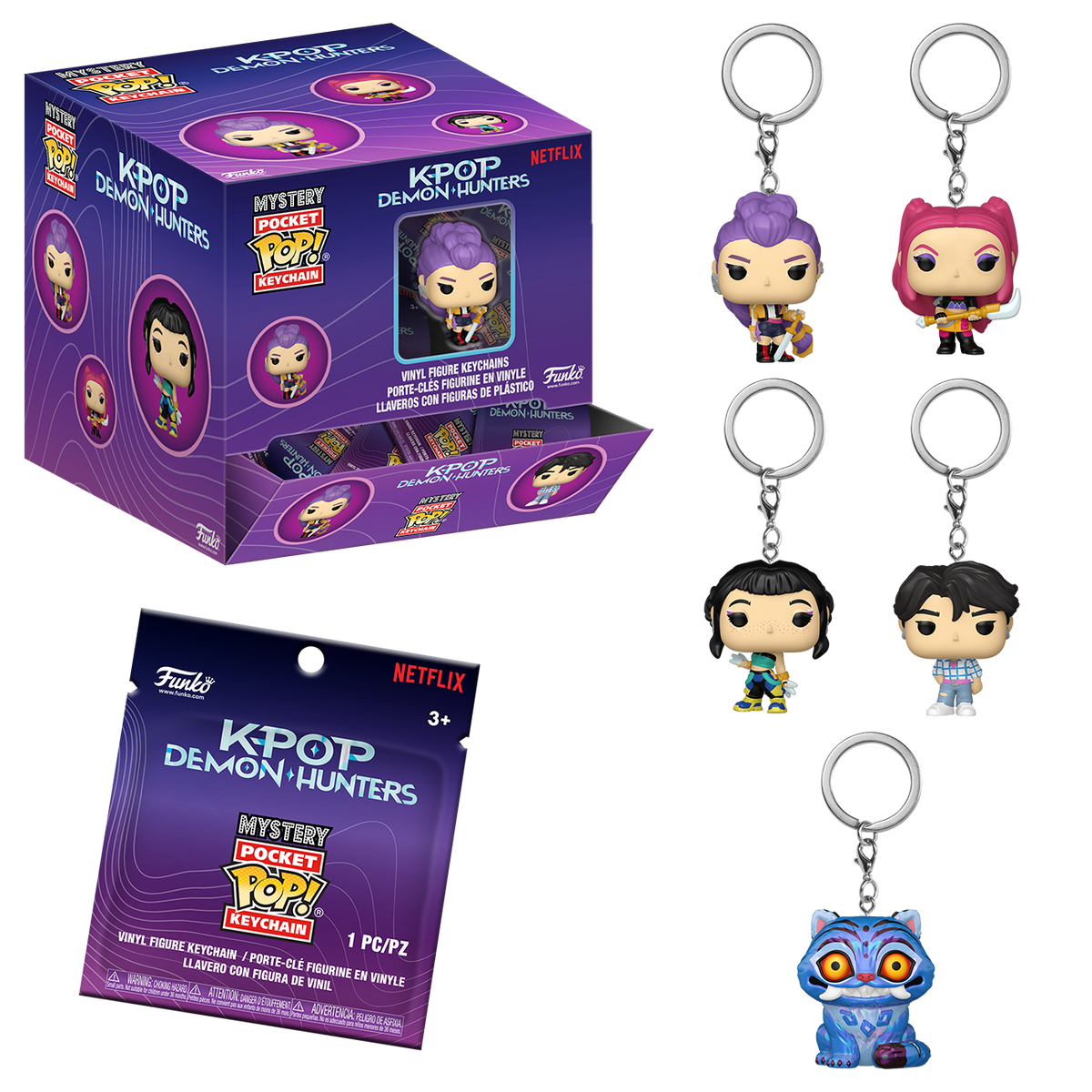 Funko Mystery Pop! Keychain: KPop Demon Hunters
