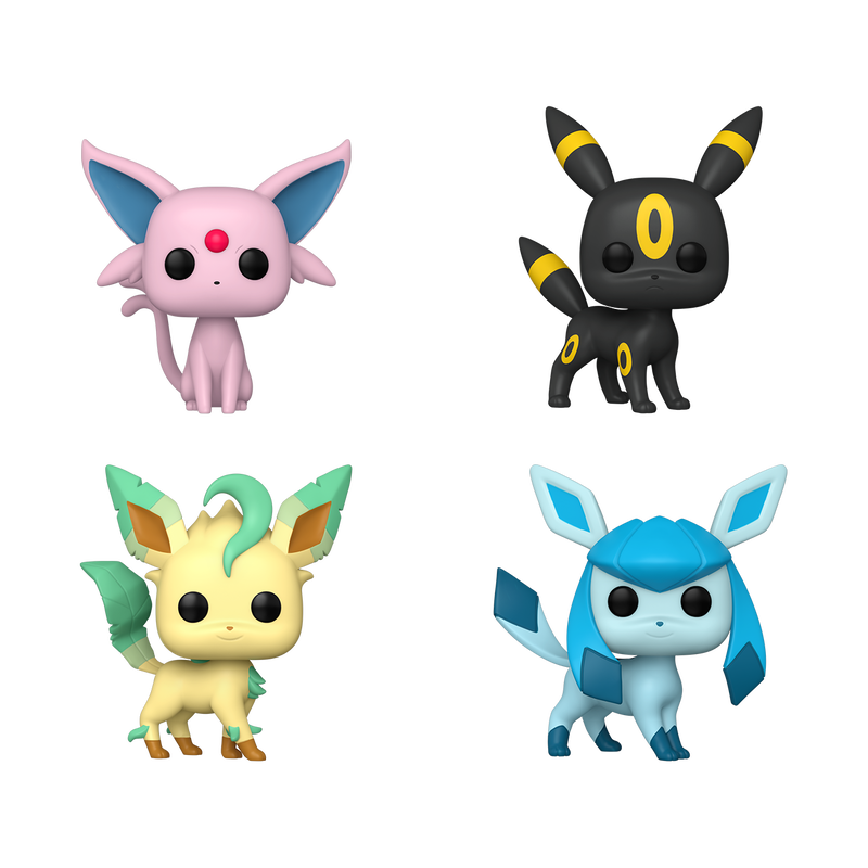 Funko Pop! Pokemon: Eevee Elemental Evolutions 4-Pack