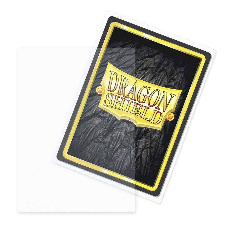 Dragon Shield Sleeves: Matte Outer Sleeves - Clear