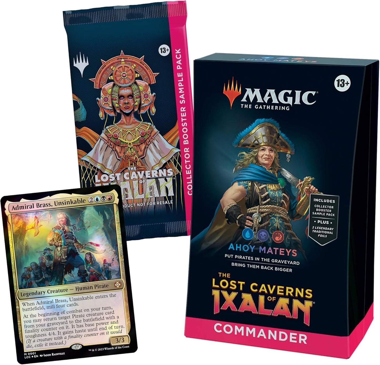 MTG TCG: The Lost Caverns of Ixalan Commander Deck - Ahoy Mateys