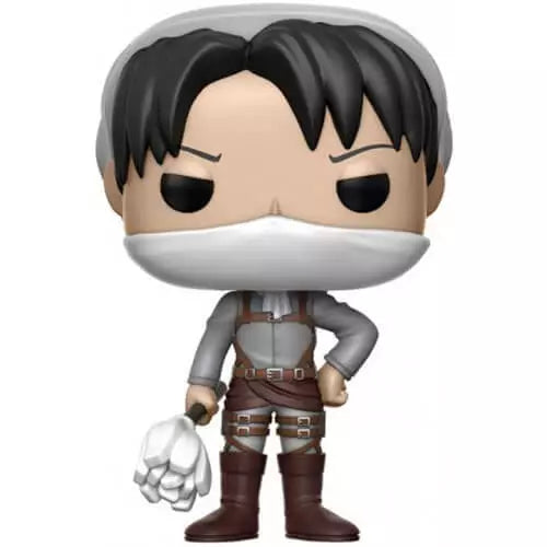 Funko Pop! Attack On Titan - Cleaning Levi (Hot Topic)