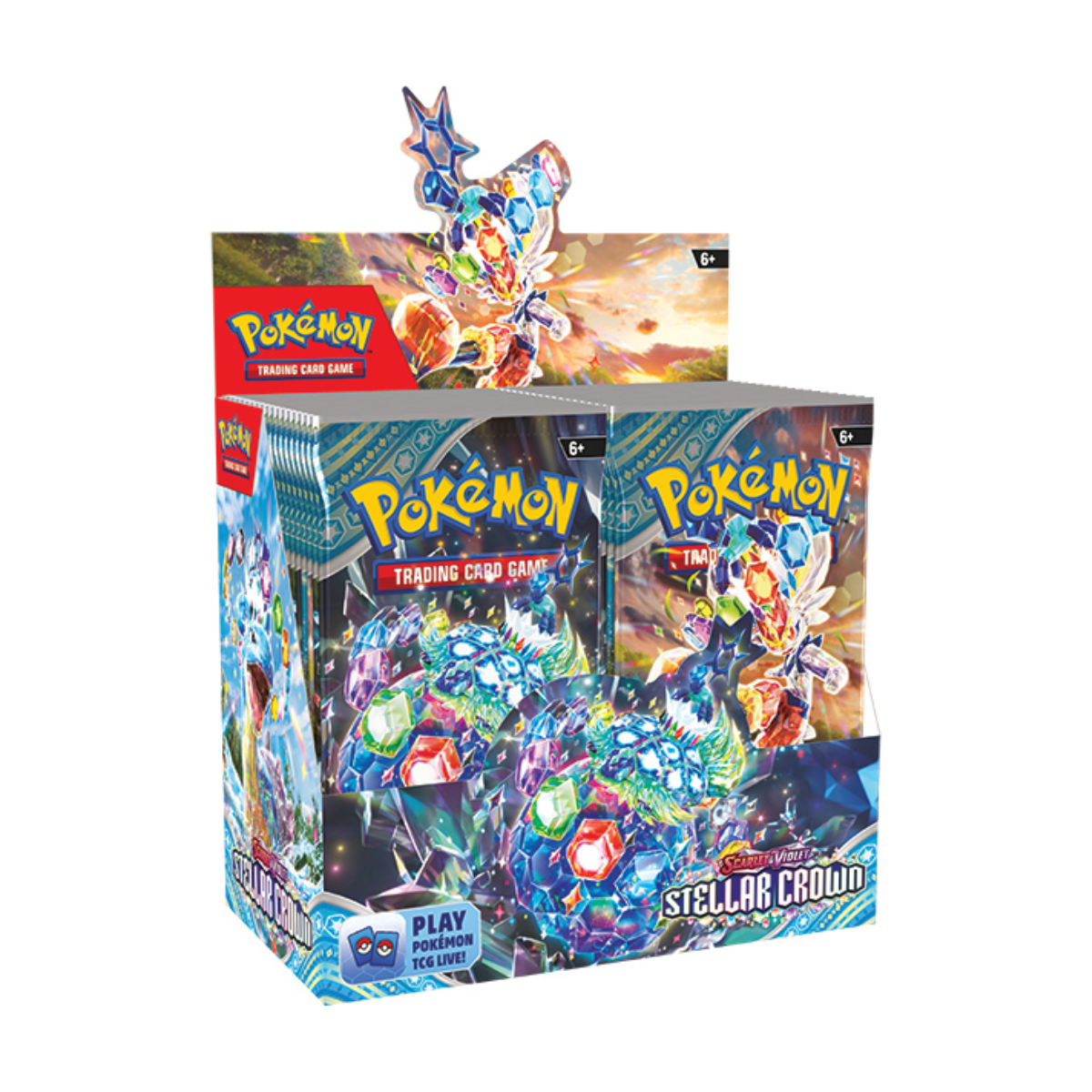 Pokémon TCG: Scarlet & Violet 07 Stellar Crown- Booster Display 36 Packs