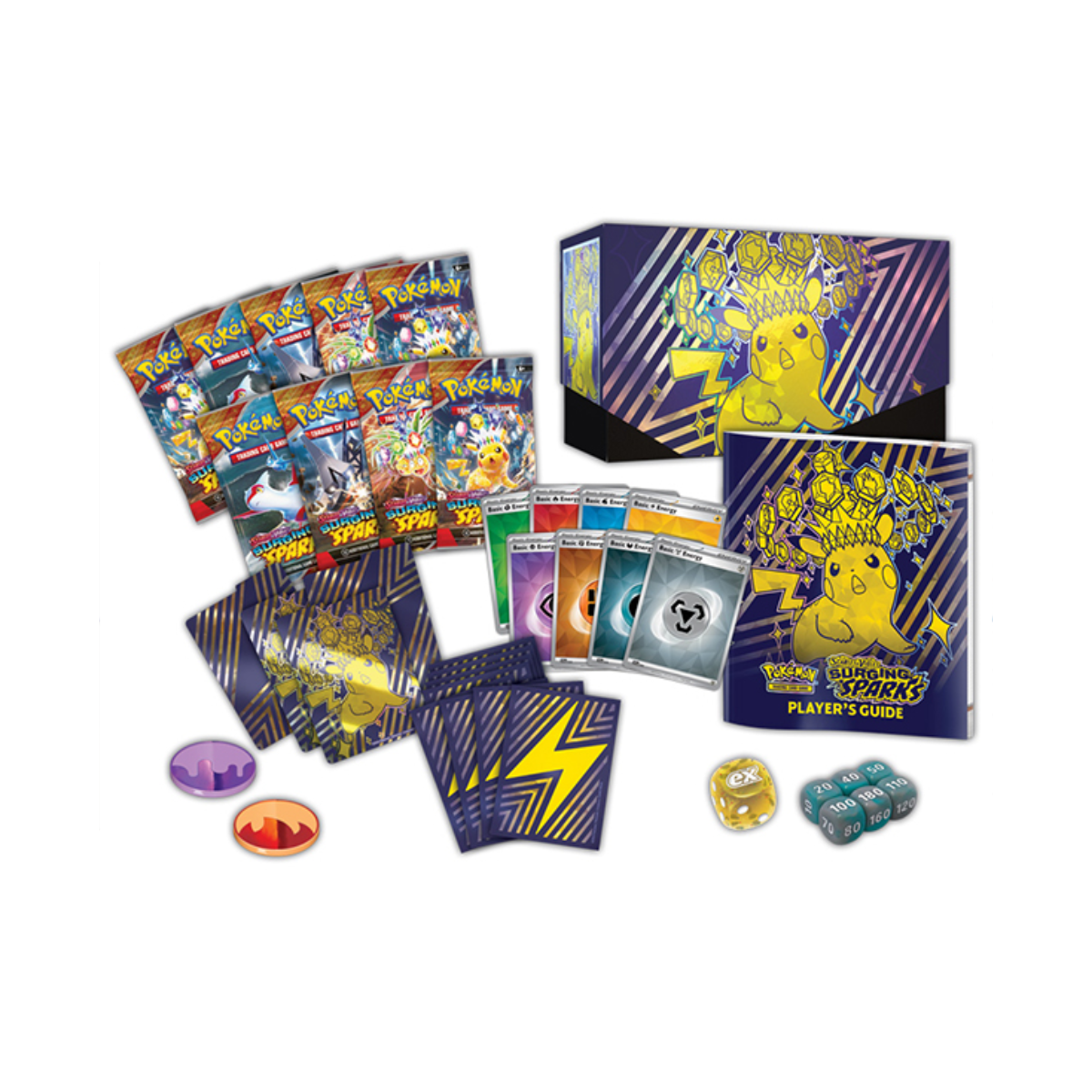 Pokémon TCG: Scarlet & Violet 08 Surging Sparks- Elite Trainer Box