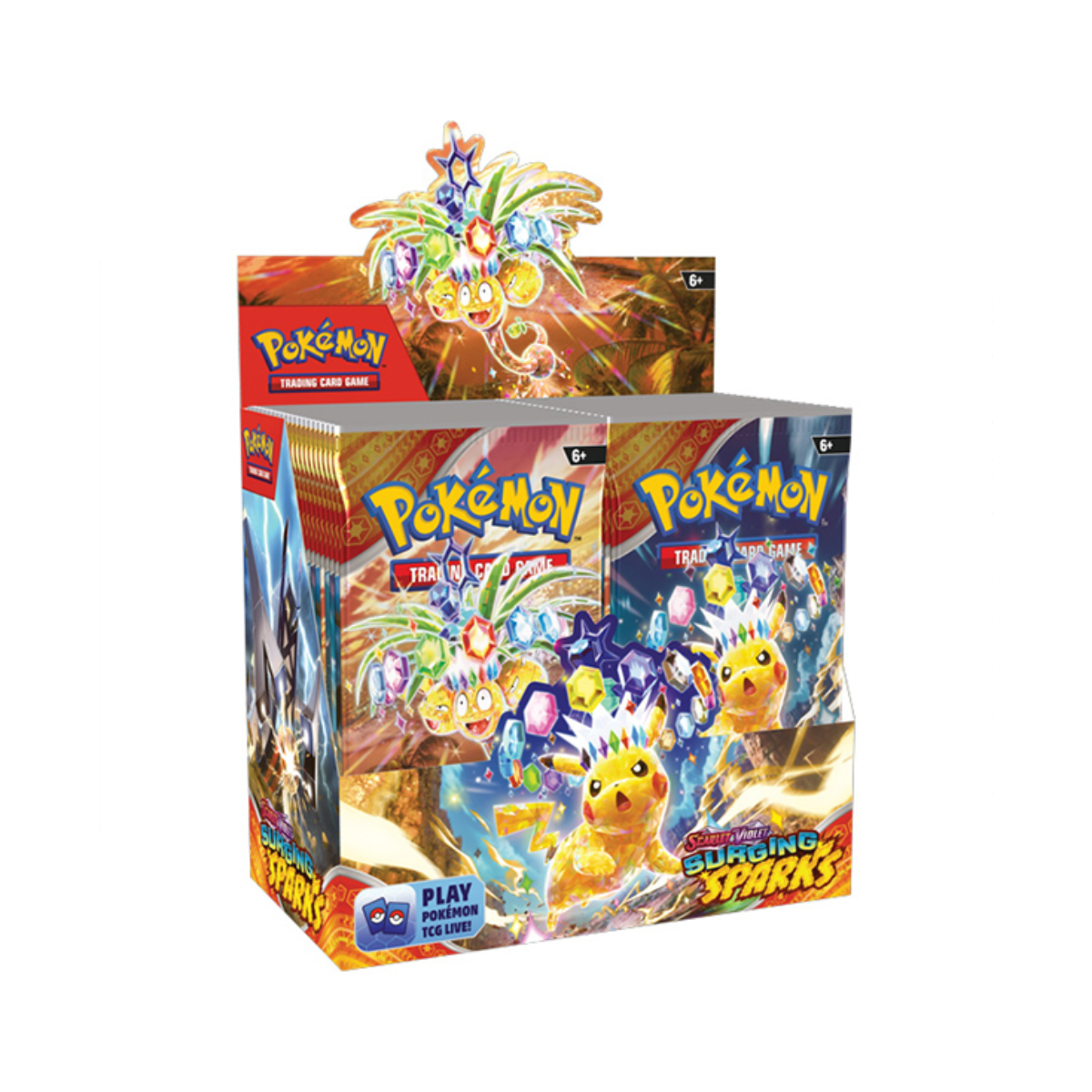 pokemon card set surging sparks Scarlet and Violet | - Master & Complete Set Checklists + Binder Placeholders | DIGITAL Product | TCG Youll also get 65 themed card sleeves to keep your cards safe Surging Sparks (TCG) - Bulbapedia,