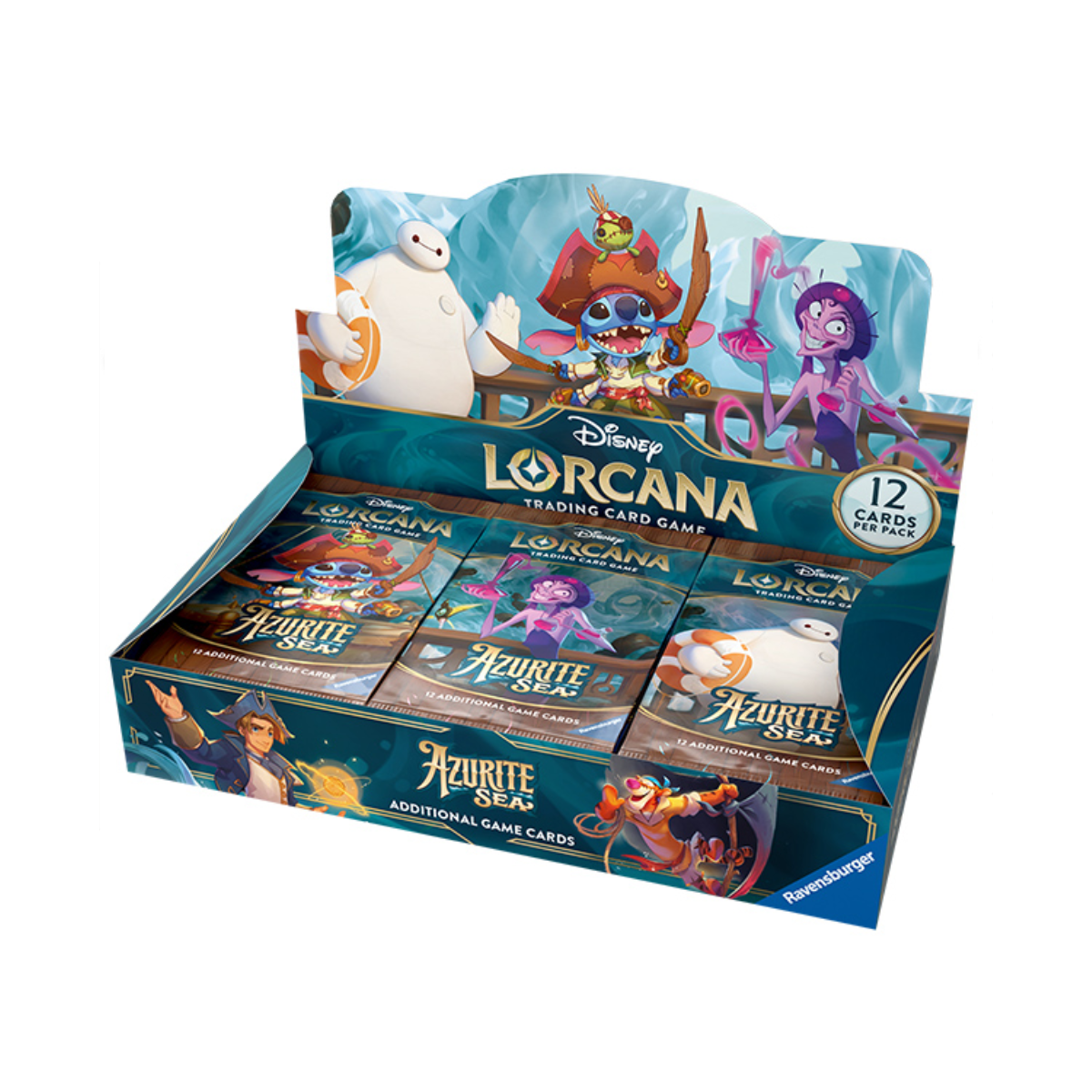 Disney - Lorcana - Booster Box - Azurite Sea Disney - Lorcana - Booster Box - Azurite Sea