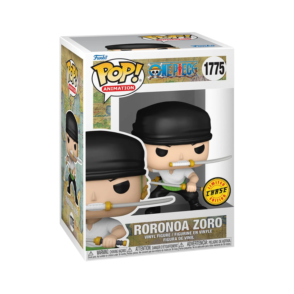 Funko Pop! One Piece - Roronoa Zoro Three Sword Style Chase