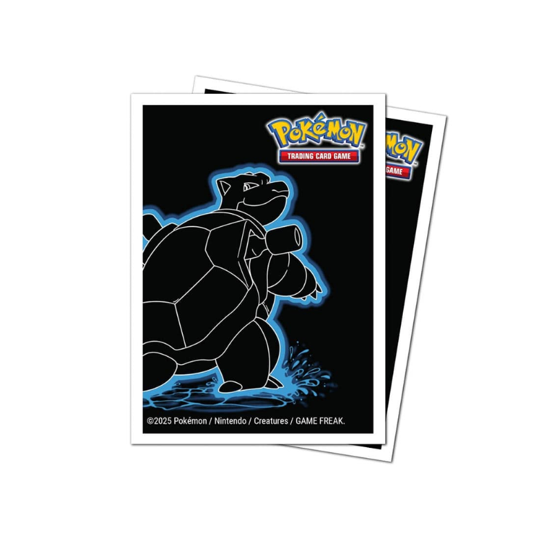 Card Sleeves: Pokémon Apex- Neon Kanto- Blastoise (105ct)