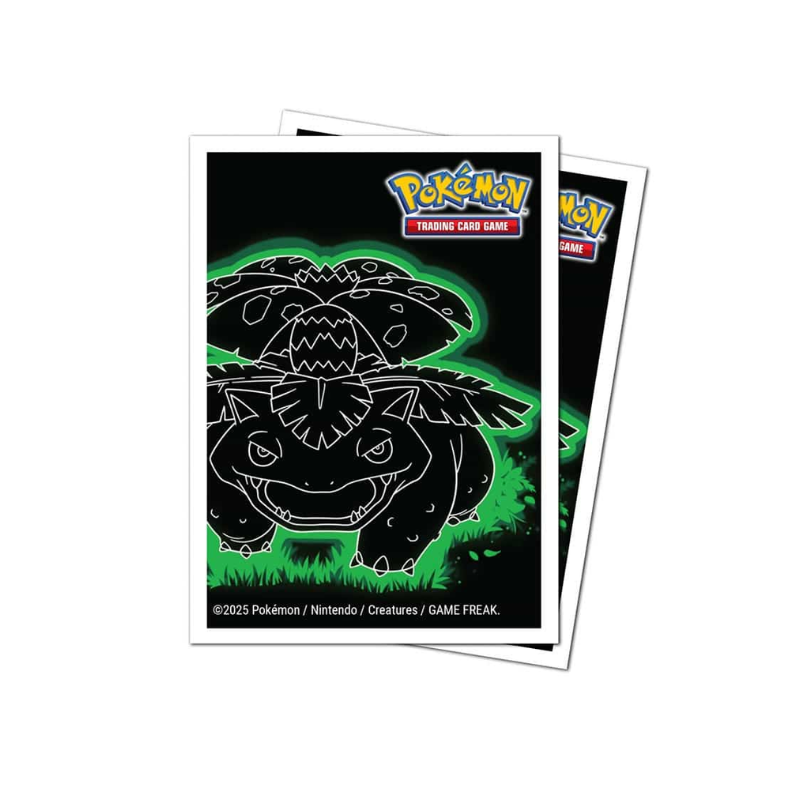 Card Sleeves: Pokémon Apex- Neon Kanto- Venusaur (105ct)