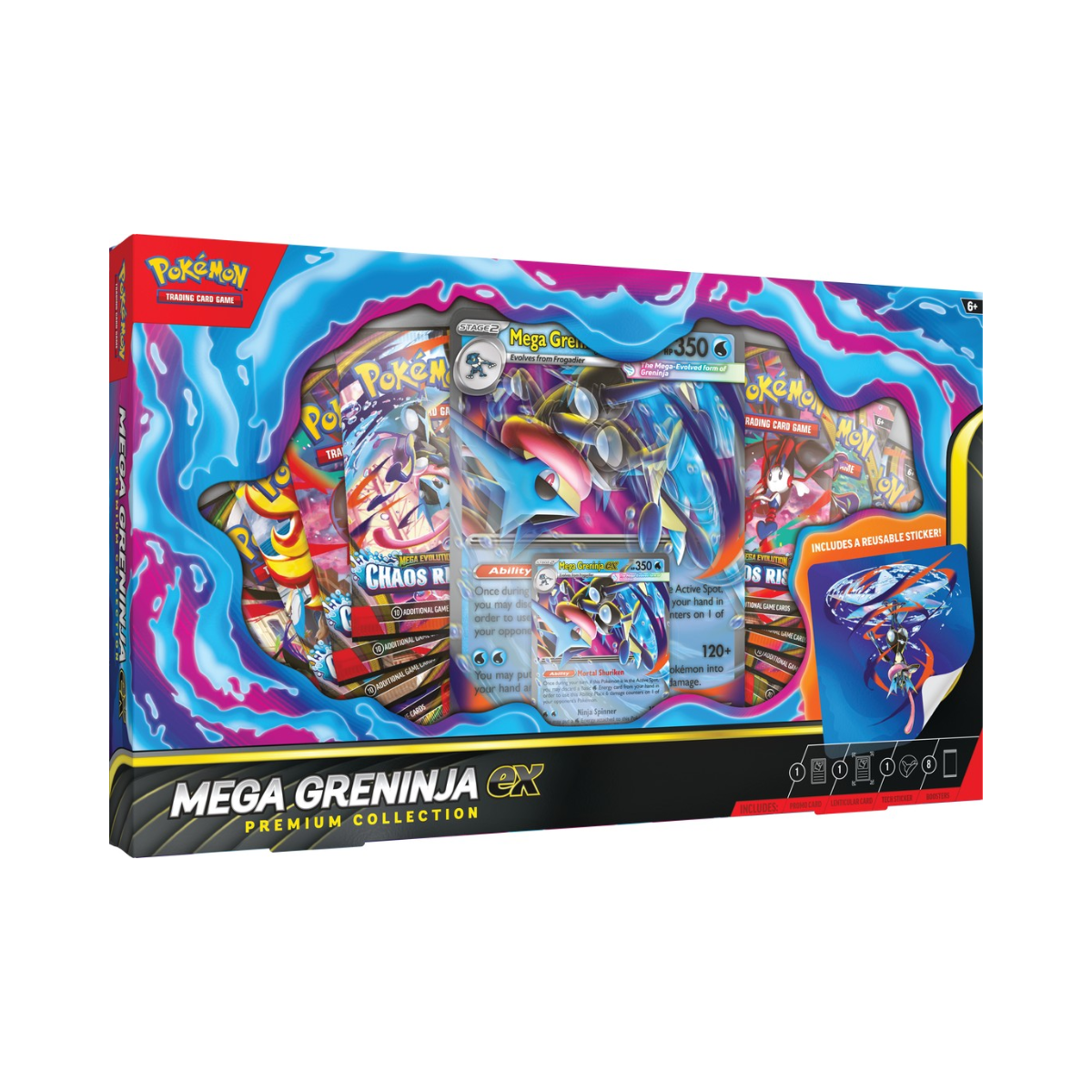 Pokémon TCG: Mega Greninja ex - Premium Collection