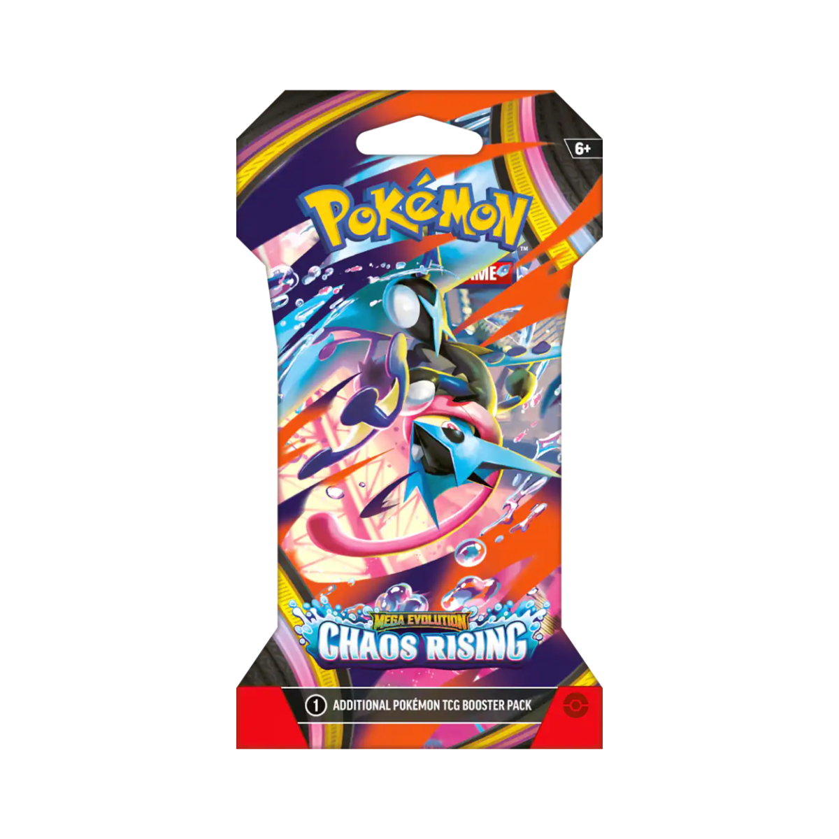 Pokémon TCG: Mega Evolution 04 Chaos Rising - Sleeved Booster Pack
