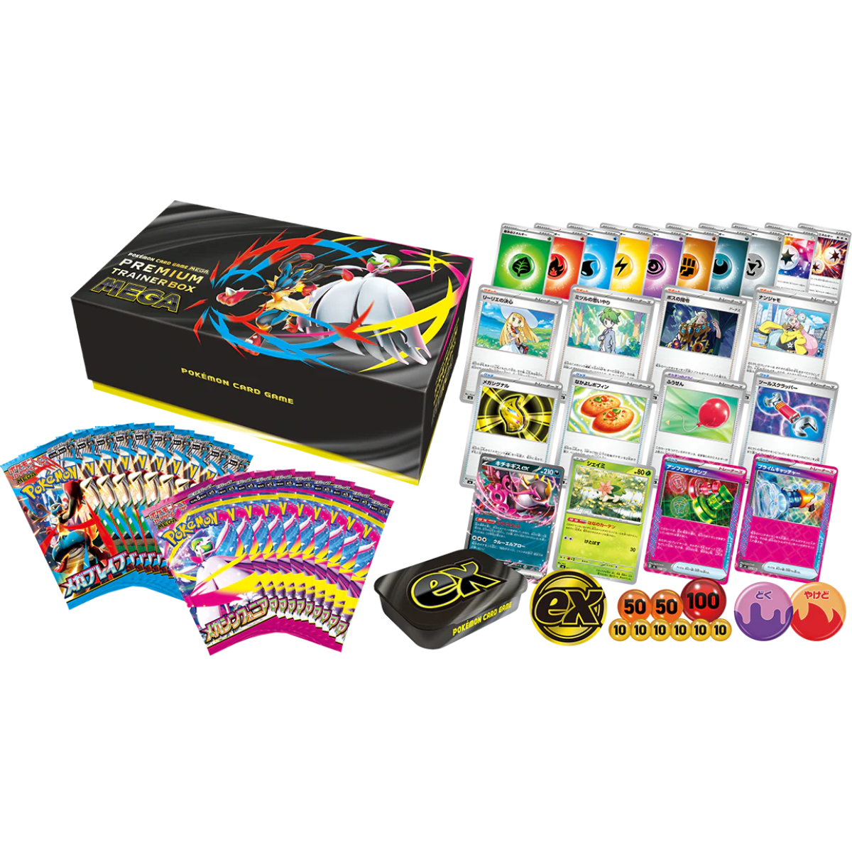 Pokemon TCG: Mega Trainer Box Japanese