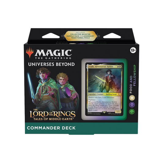 MTG TCG: Lord of the Rings Tales of Middle-Earth Commander Deck -  Food and Fellowship