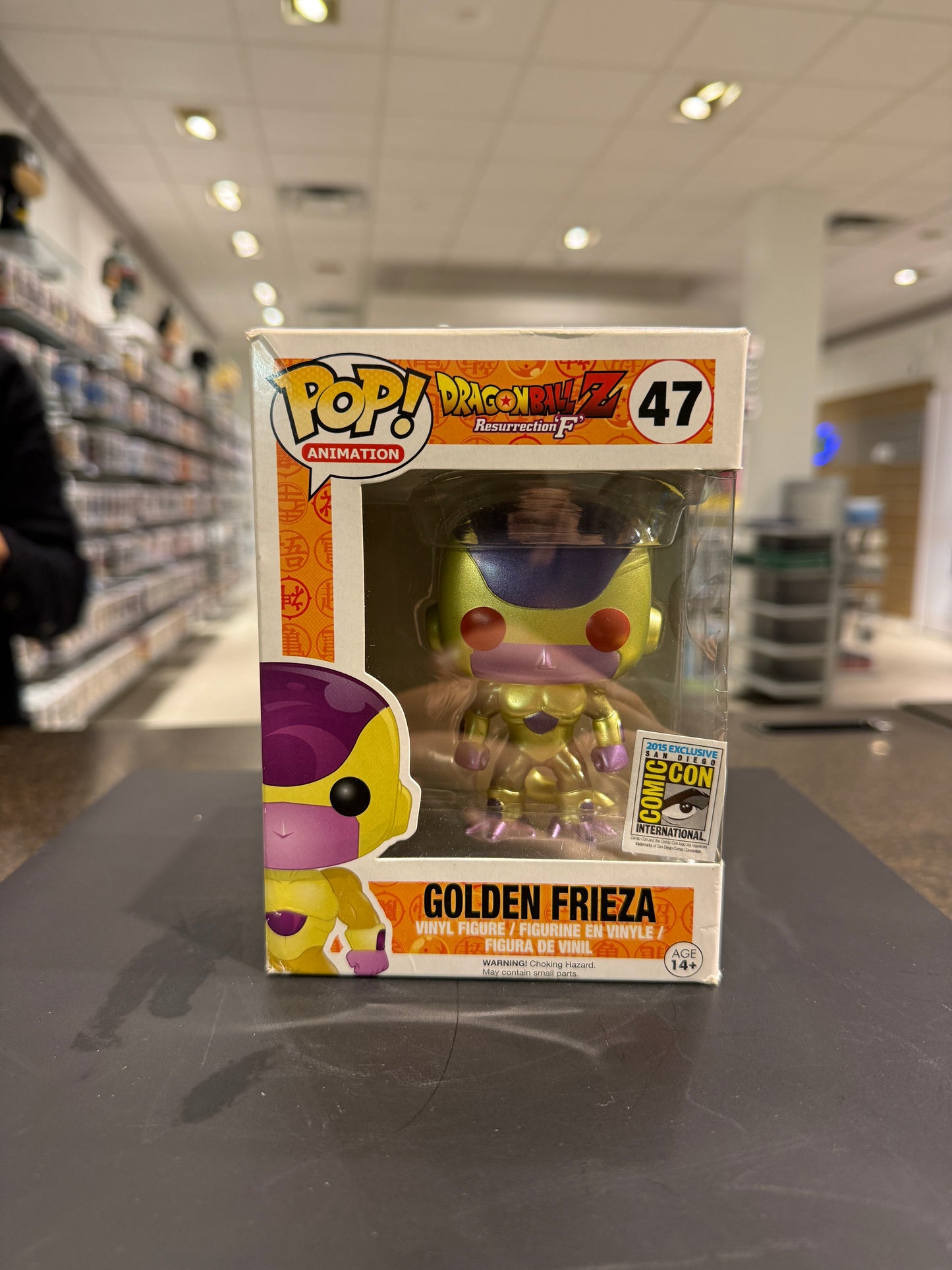 Funko Pop! Dragonball Z Resurrection F - Golden Frieza Red Eyes (SDCC)