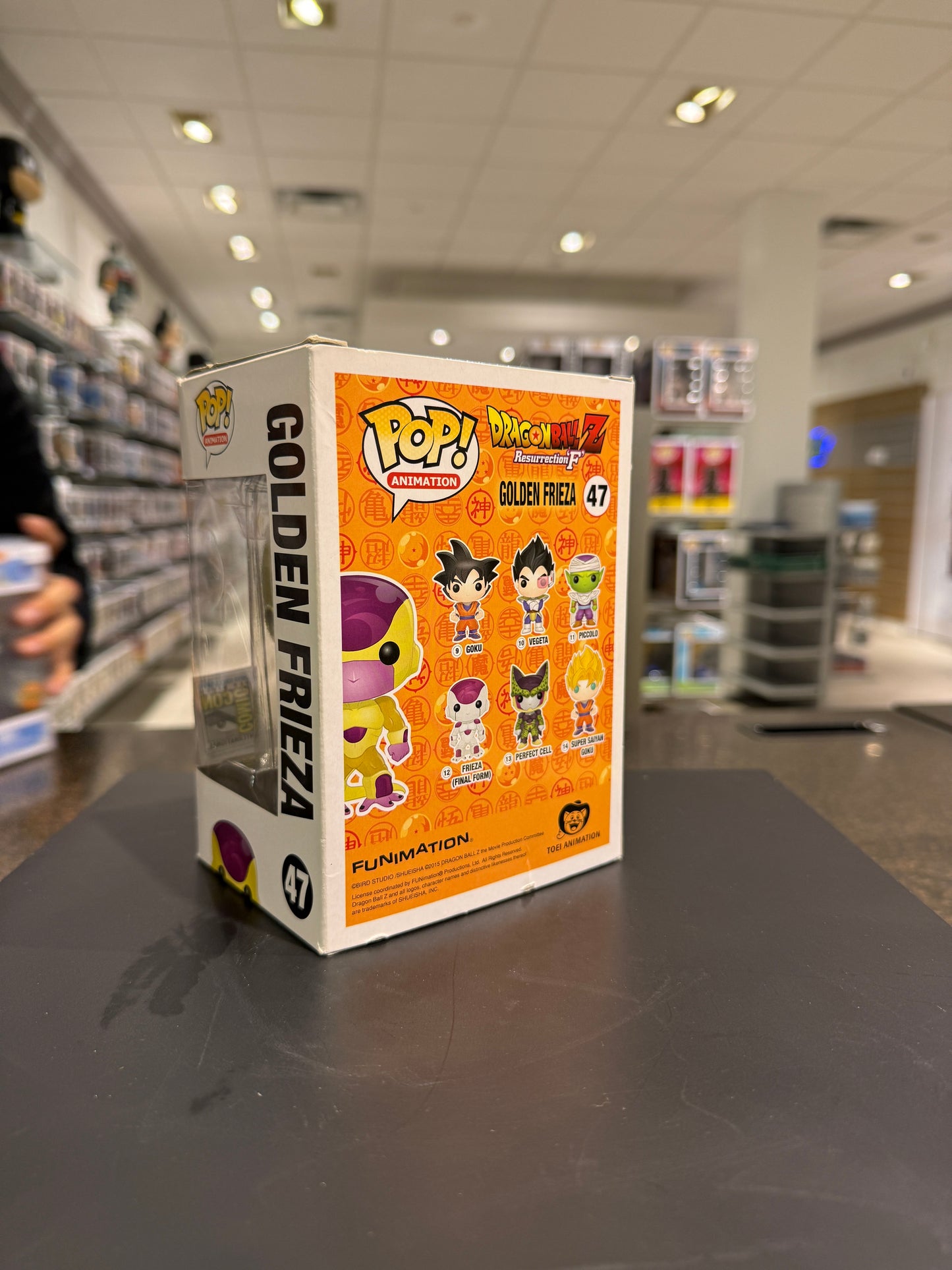 Funko Pop! Dragonball Z Resurrection F - Golden Frieza Red Eyes (SDCC)