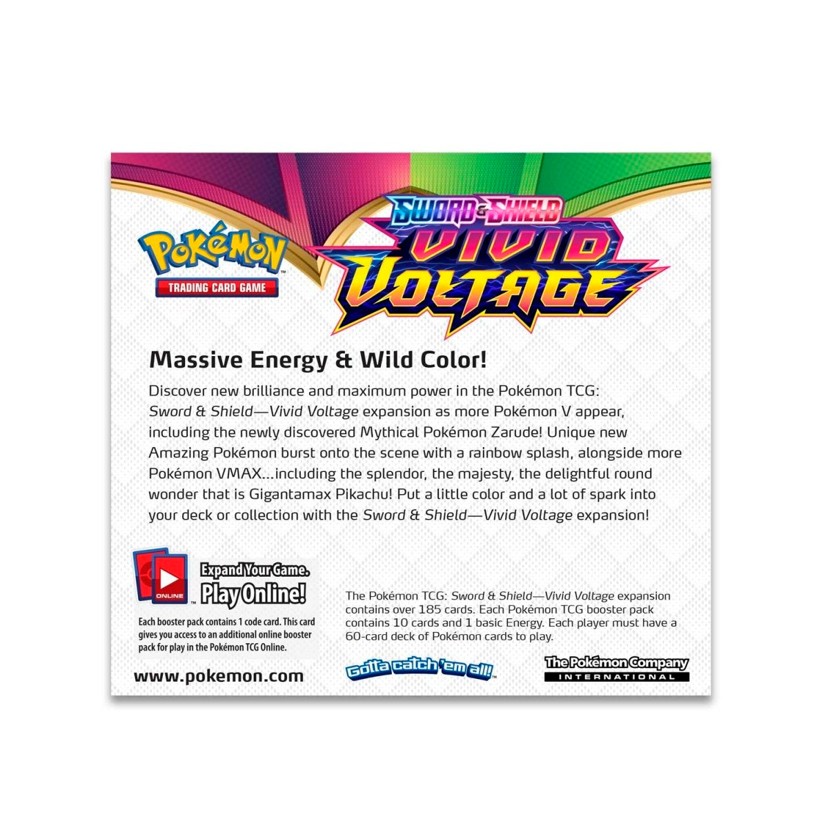 Pokémon TCG: Sword & Shield 04 Vivid Voltage - Booster Display 36 Packs