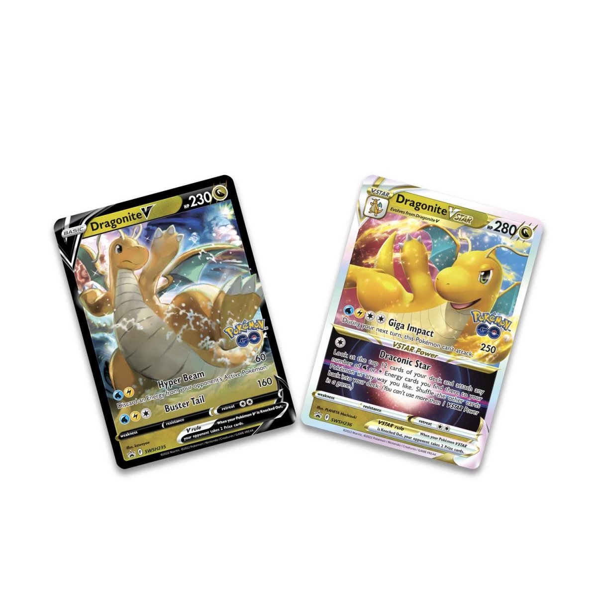 Pokémon TCG: Pokemon GO Dragonite VSTAR Premier Deck Holder Collection