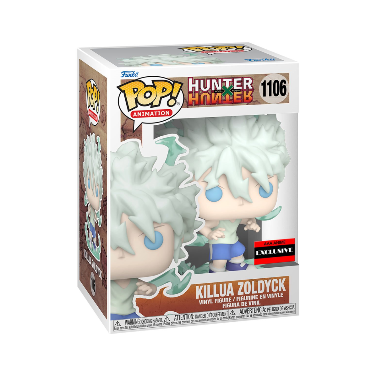 Funko Pop! Hunter x Hunter - Killua Zoldyck Godspeed (AAA)