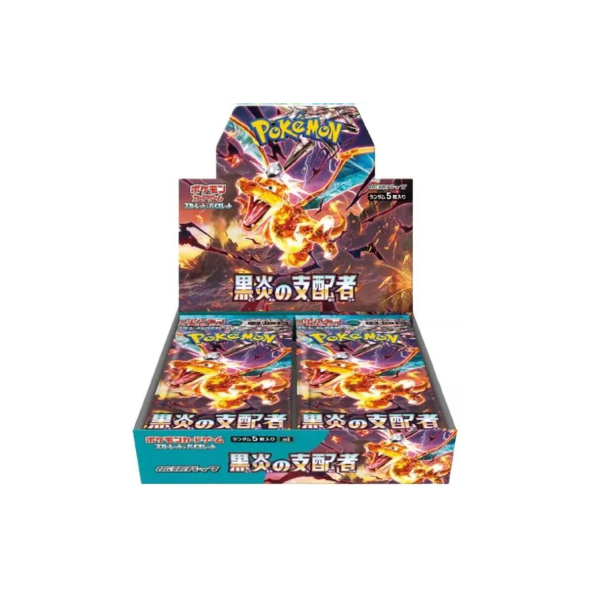 Pokémon TCG: Ruler Of The Black Flame SV3 Booster Box JP