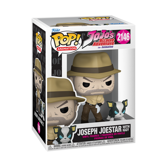 Funko Pop! JoJo's Bizarre Adventure - Joseph Joestar and Iggy