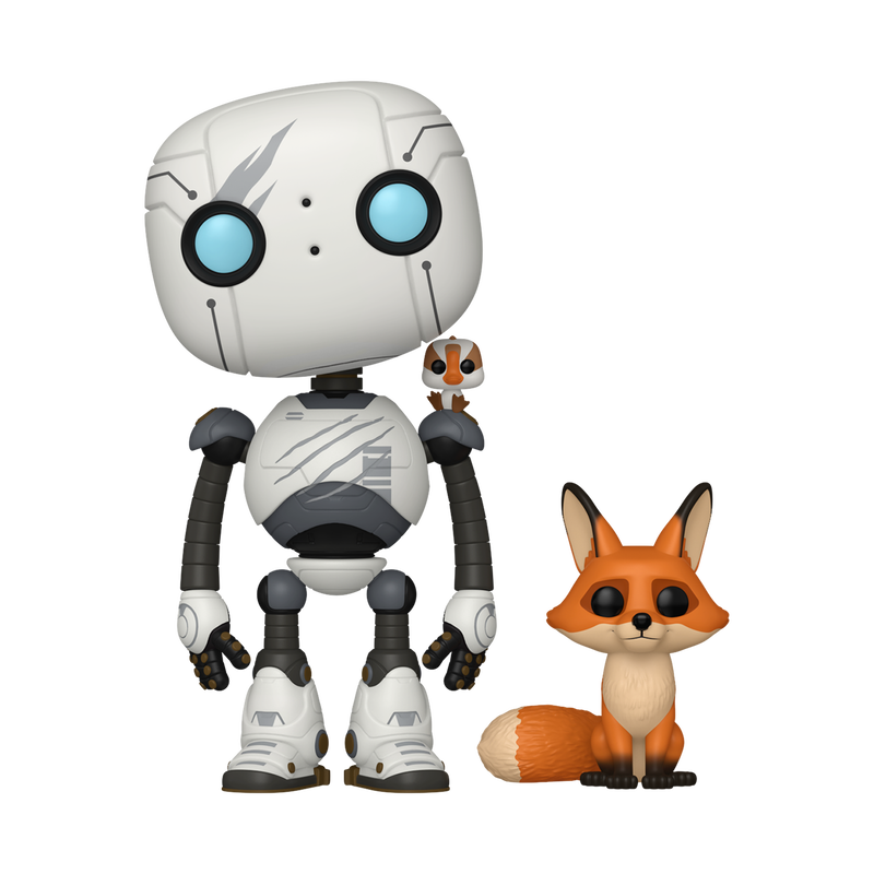 Funko Pop! The Wild Robot - Roz with Fink & Brightbill
