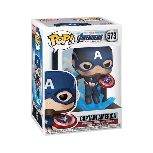 Funko Pop! Marvel - Captain America With Broken Shield & Mjolnir