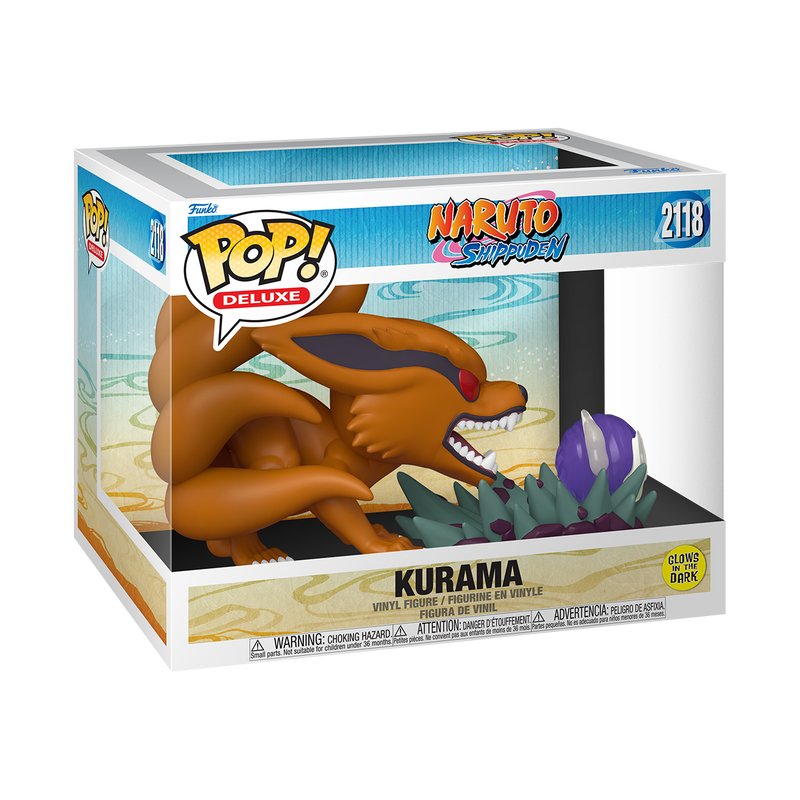 Funko Pop! Deluxe Naruto Shippuden - Kurama Glow