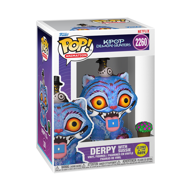 Funko Pop! KPop Demon Hunters - Derpie with Sussie Glow – The