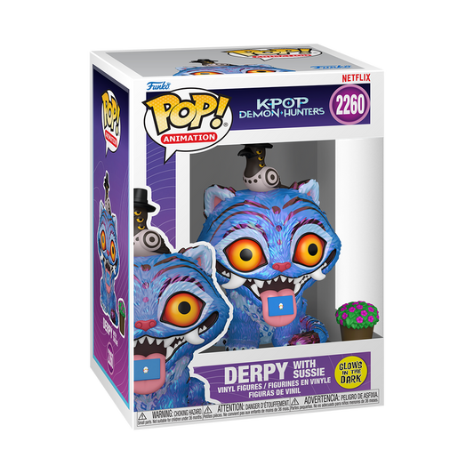 Funko Pop! KPop Demon Hunters - Derpie with Sussie Glow