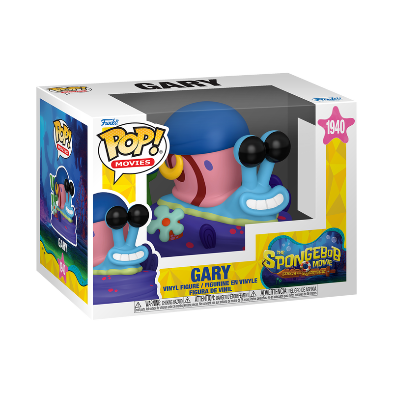Funko Pop!  The SpongeBob Movie Search for SquarePants SpongeBob - Gary