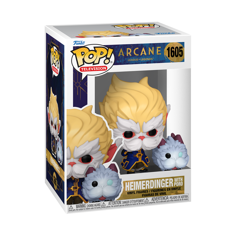Funko Pop! Arcane League of Legends - Heimerdinger with Poro