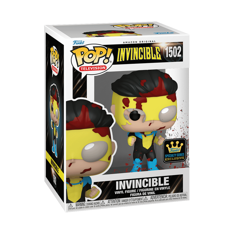 Funko Pop! Invincible - Invincible With Broken Mask Bloody (MISSING STICKER)