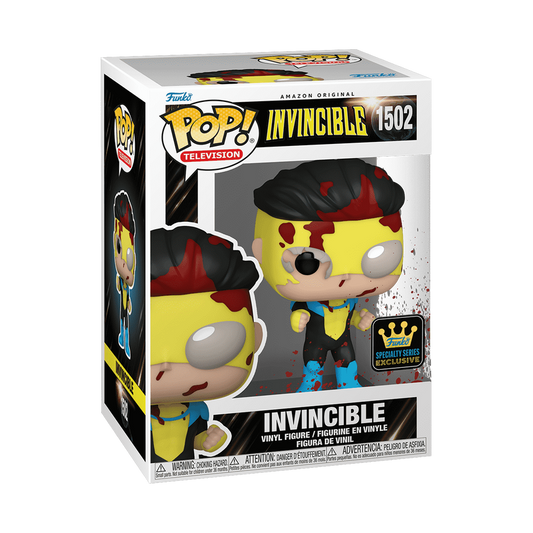 Funko Pop! Invincible - Invincible With Broken Mask Bloody (MISSING STICKER)