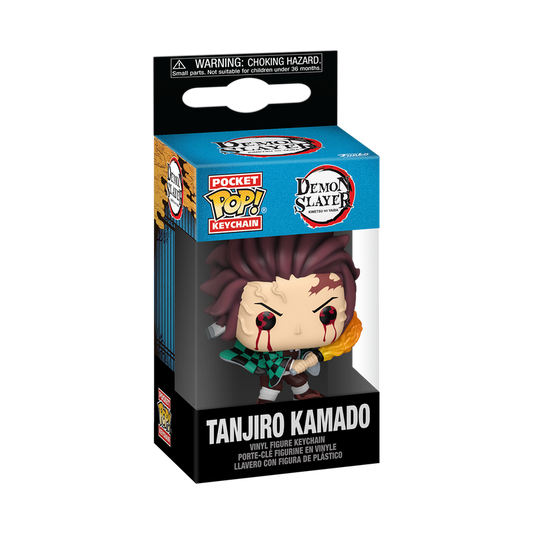 Funko Pop! Keychain: Demon Slayer -  Tanjiro Kamado Sun Breathing