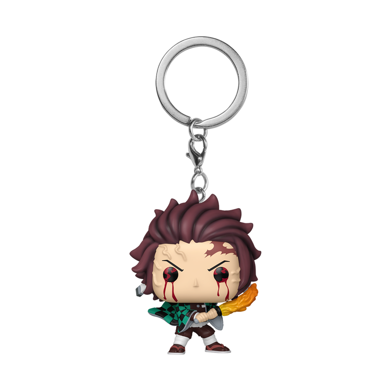 Funko Pop! Keychain: Demon Slayer - Tanjiro Kamado Sun Breathing